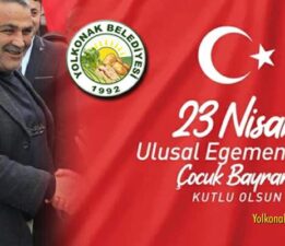 Yolkonak Belediye Başkanı Dinç’in “23 Nisan” mesajı