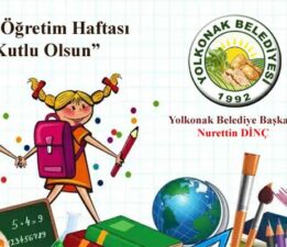 Başkan Nurettin Dinç’in “İlk Öğretim Haftası” mesajı