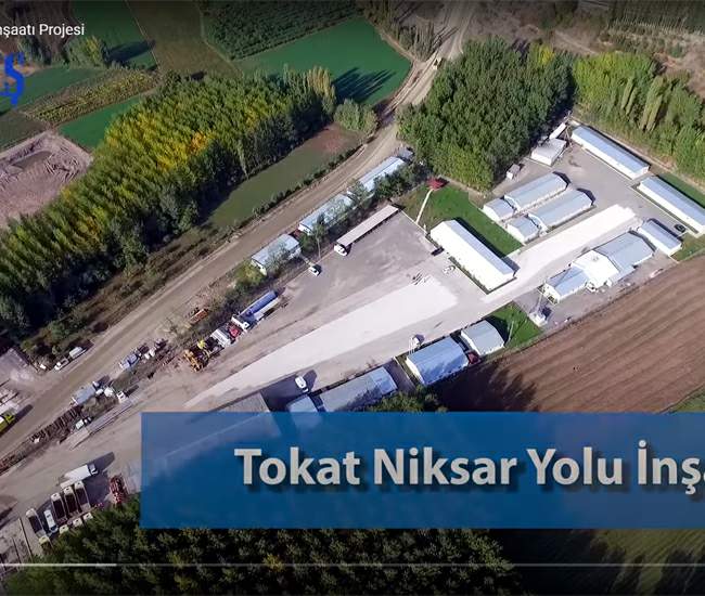 Tokat Niksar Yol İnşaatı Projesi
