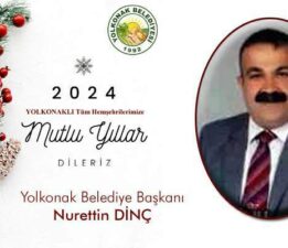 Başkan Nurettin Dinç’in “2024 Yılbaşı” mesajı