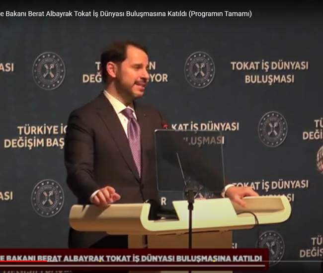 Bakan Berat Albayrak, Tokat İş Dünyası Buluşması