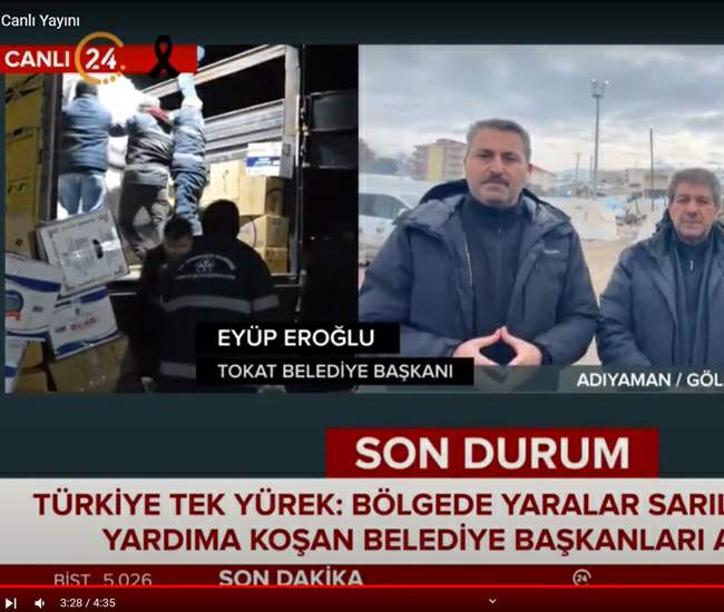 Canlı Yayın: Belediye Başkanı Eyüp Eroğlu, Adıyaman/Gölbaşı’nda