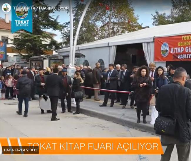 Tokat Kitap Fuarı Açıldı