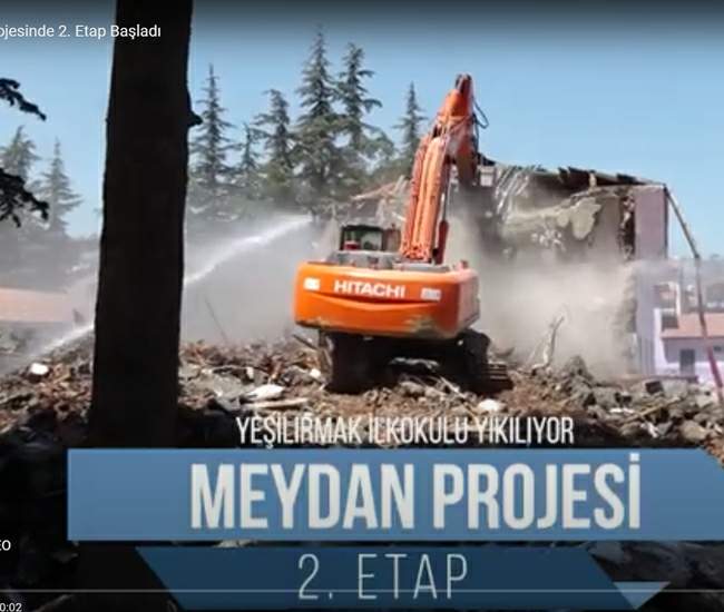 Meydan Çarşısı Projesi’nin 2’nci Etap Çalışmaları