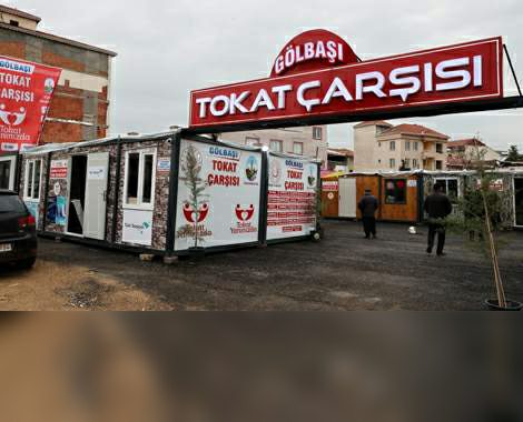 Adıyaman Gölbaşı’nda Tokat Çarşısı