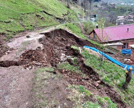 Türkiye’de yağışlar nedeniyle heyelan riski artıyor
