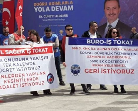 Tokat’ta 1 Mayıs kutlamaları