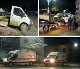 Tokat’ta Kamyonet ve otomobil çarpıştı: 1’i çocuk 4 yaralı