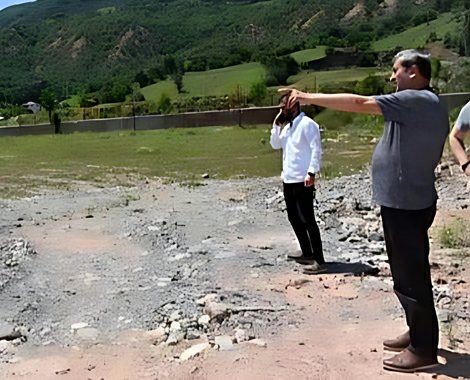 Reşadiye’de, ‘Millet Bahçesi’ çalışmaları devam ediyor