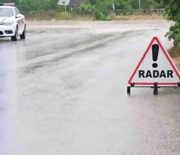 Kazaların olduğu yollarda radar denetimi artırılıyor