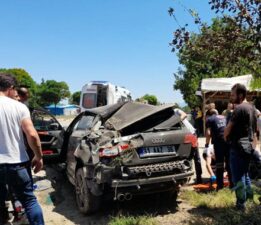 Erbaa’da araç takla attı, 3 kişi yaralandı