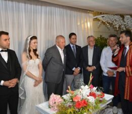 Erbaa Belediye Başkanı Ertuğrul Karagöl’ün kız kardeşi dünya evine girdi