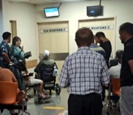 Tokat Devlet Hastanesi’nde hasta yoğunluğu