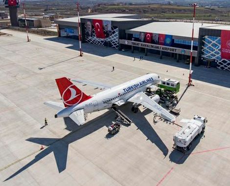 Tokat Hava Limanı’nda uçak trafiği arttı