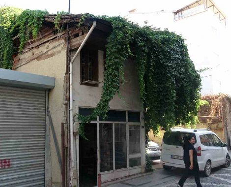 36 yıllık terzilere, 20 yıllık sarmaşık eşlik ediyor