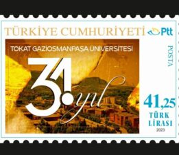 Gazi Osman Paşa Üniversitesi 31’inci Yılı anısına hatıra pulu bastırıldı