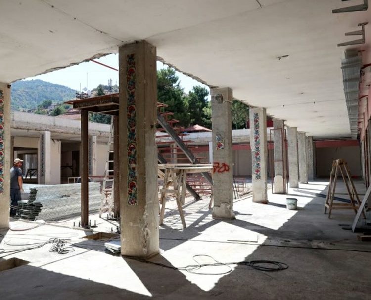 Hüdayi Sayıbaş Yer Altı Çarşısı’nda yenileme çalışmaları aralıksız devam ediyor