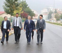 Vali Recep Yazıcıoğlu Caddesi’nin asfaltı tamamlandı