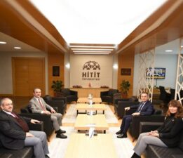 Rektör Yılmaz, Hitit Üniversitesi’ni ziyaret etti