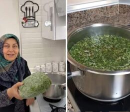 Müfide Teyze’den yavrularına Tokat çemenli madımak tarifi