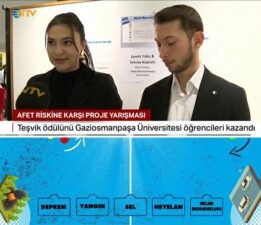 Afet Proje Yarışması’nda TOGÜ’ye ödül