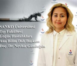 Doç. Dr. Gündoğdu, “Sigarayı tüketmediğiniz 2 saatin sonunda vücudunuz nikotini atmaya başlar”