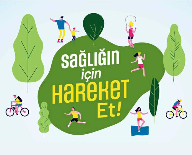 Tokat’ta “Sağlık için Hareket Et Günü” aktivitesi