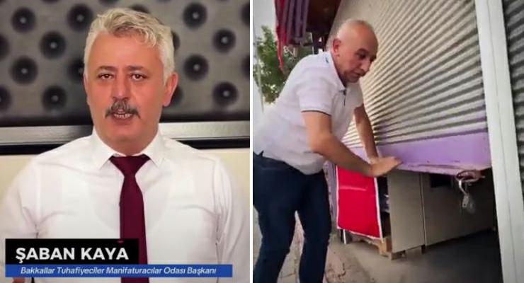 Başkan Şaban Kaya, “Bizim esnafımızın canı çok yandı, Perakende yasası çıkmalı”