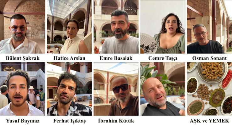 “Aşk ve Yemek” Sinema filmi ekibinin Tokat izlenimleri