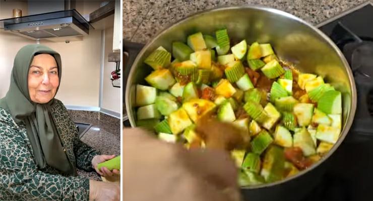 Tokat’ın Müfide Teyzesi’nden harika Kabak Yemeği tarifi