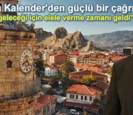 Murtaza Kalender’den güçlü bir çağrı “Tokat İçin Birlik Zamanı!”