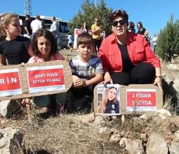 Zile’de şehit polis Yılmaz ve küçük Narin için fidanlar toprakla buluştu
