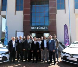 Toyota Otomotiv’den TOGÜ’ye hibe araç desteği