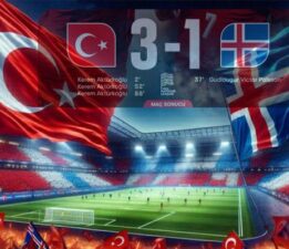 Bizim çocuklar işi bitirdi, Türkiye 3- 1 İzlanda