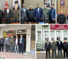 Sivas Tokatlılar Derneği’nden Tokat’ta üst düzey ziyaretler