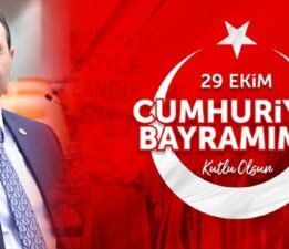 Dt. Cüneyt Aldemir’den Cumhuriyet Bayramı mesajı