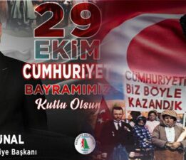 Başkan Ergül Ünal’ın Cumhuriyet Bayramı mesajı