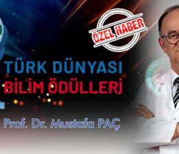 Prof. Dr. Mustafa Paç, Modern Cerrahi Bilimleri Ödülü’ne layık görüldü