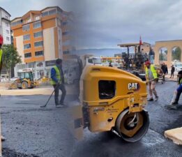 Revizyon başlatılan Tokat Otogar’ı asfaltlanıyor
