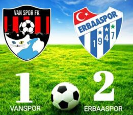Erbaaspor deplasmanda Vanspor’u devirdi
