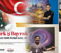 “Tokat Belediyesi’nden, “Atatürk & Bayrak Uluslararası Duvar Boyama Günleri”