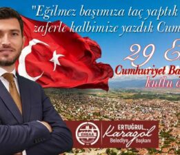 Erbaa Belediyesi’nin 29 Ekim Cumhuriyet Bayramı mesajı