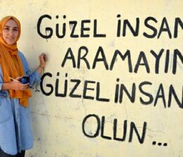 Nisa Gürevin, “Güzel insan aramayın, güzel insan olun”