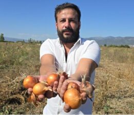 Tokatlı çiftçi 500 ton soğanı ücretsiz dağıttı
