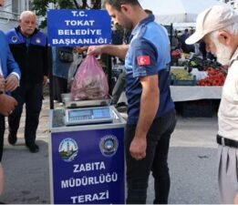 Tokat’ta pazar yerleri denetlendi