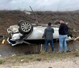 Takla atan milyonluk “Audi” hurda yığınına döndü