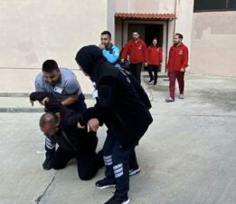 Tokat’ta “Deprem Tatbikatı” gerçeğini aratmadı