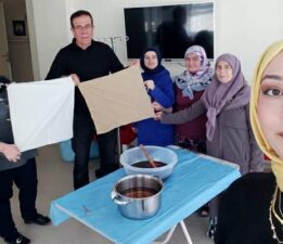 Hasta ve refakatçileri için Kök Boyama Etkinlikleri yapıldı