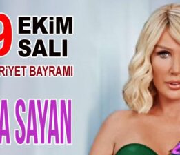 Seda Sayan, Cumhuriyet Bayramı’nı Tokat’ta kutlayacak