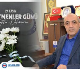 Başkan Ceylan’nın “24 Kasım Öğretmenler Günü” mesajı